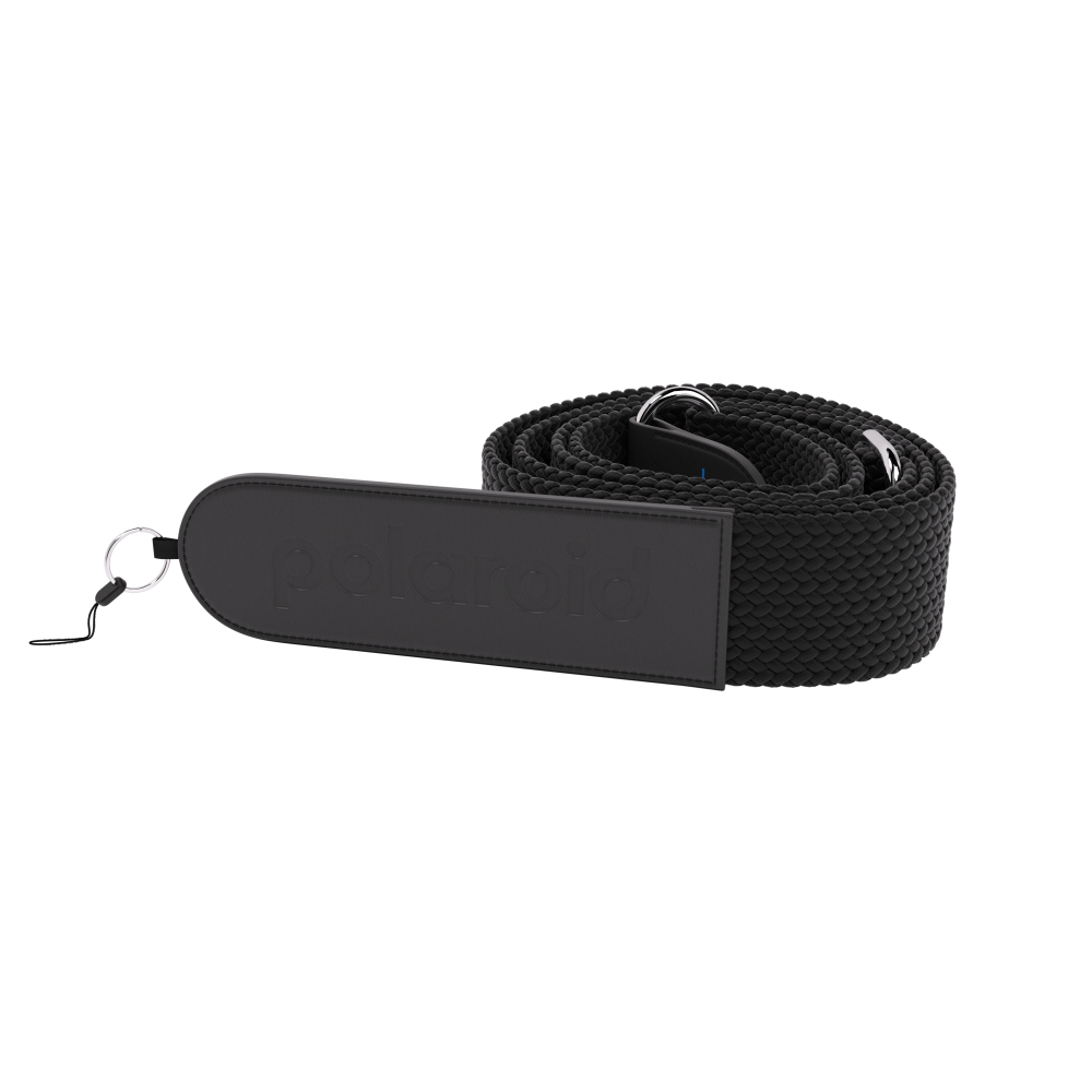 Polaroid Woven Strap - Black