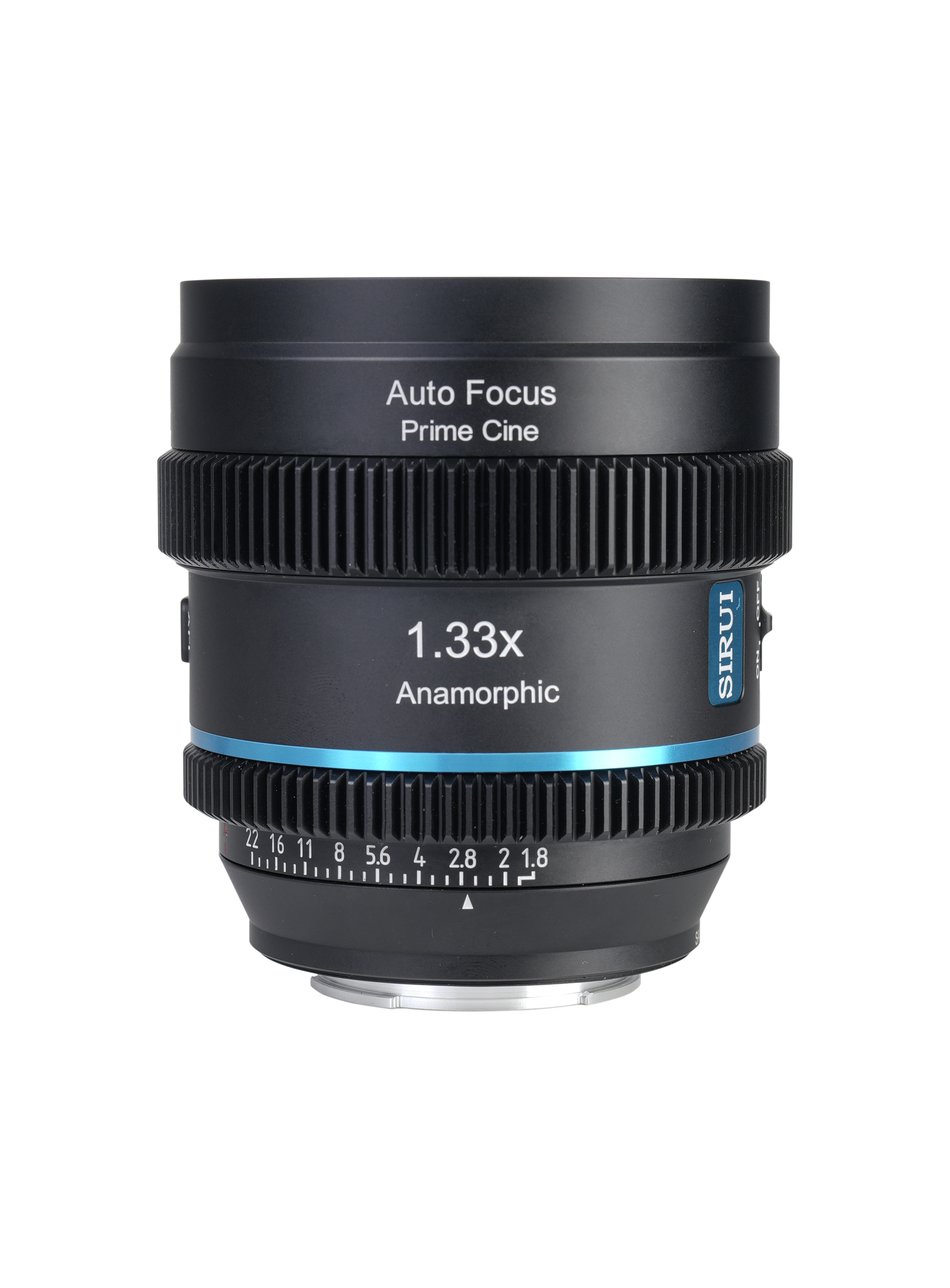 Sirui 20mm T1.8 1.33X S35 AF Anamorphic Lens (Z Mount) - Blue Flare