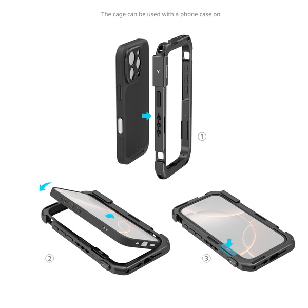 Mobile Dual Handheld Kit for iPhone 16 Pro Max 5005