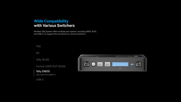 Wireless Tally System 8 Lights