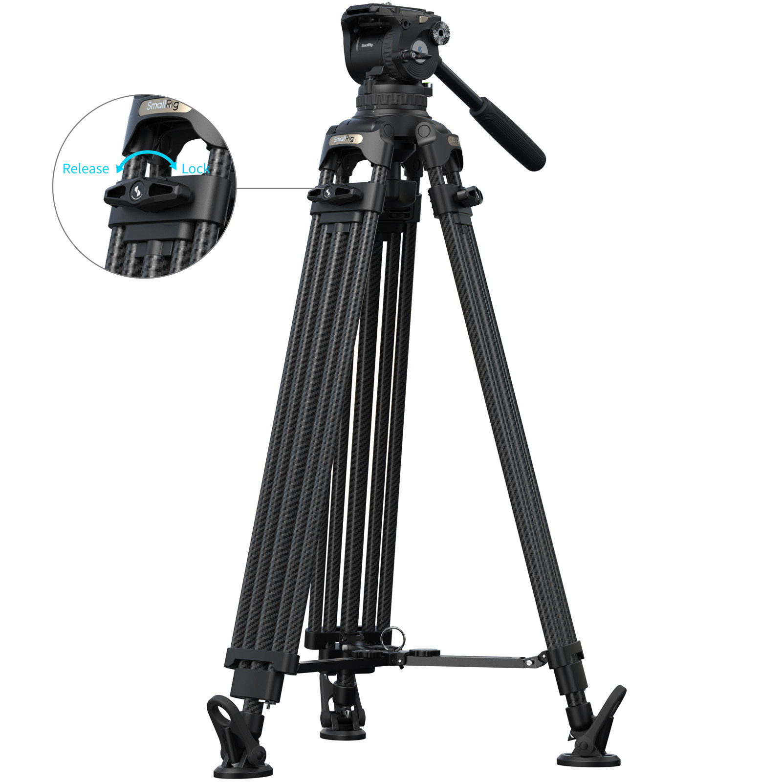 FSD18 FreeSpeed Heavy-Duty Carbon Fiber Tripod 5578