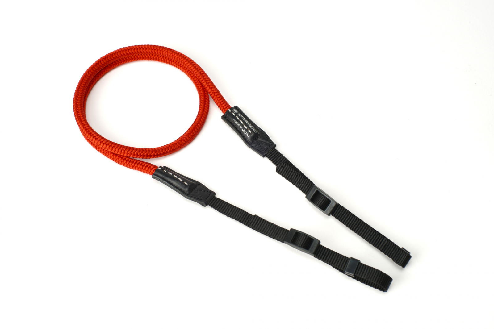 ACAM-307A Silk Cord Round Camera Strap - Red