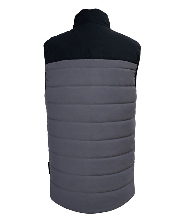 Insulated Camera Vest Charcoal - L