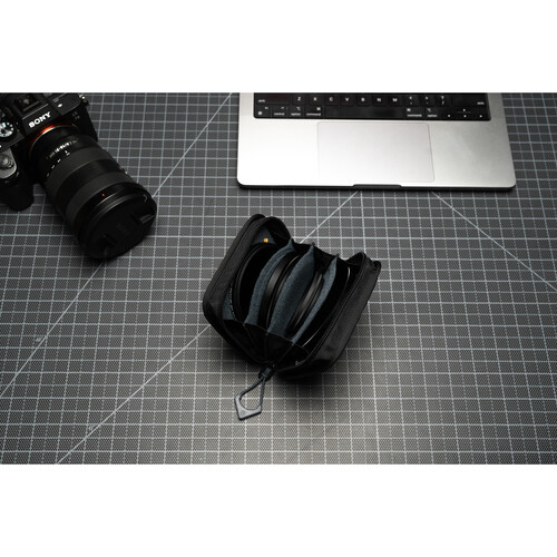 Lens Filter Case Aegean Blue