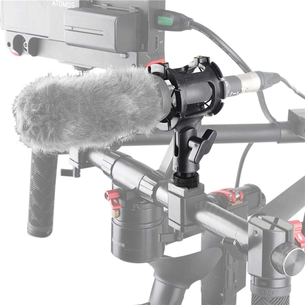 Microphone Shock Mount for Camera Shoes and Boompoles 1859