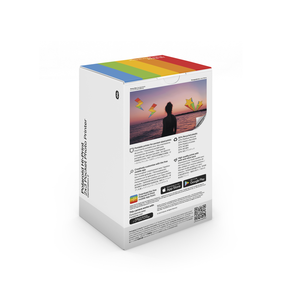 Everything Box Polaroid Hi-Print 2x3 Gen 2.0 - Black