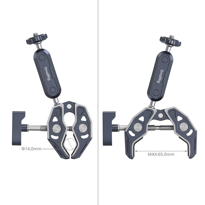 Crab-Shaped Clamp with Ballhead Magic Arm 5529