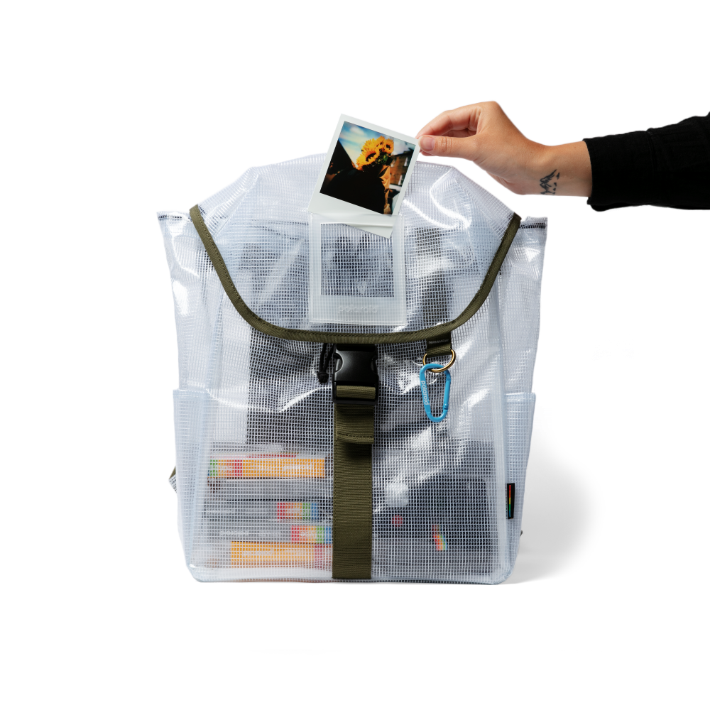 Polaroid Ripstop Backpack - Clear
