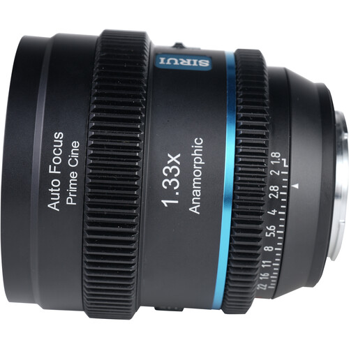 Sirui 20mm T1.8 1.33X S35 AF Anamorphic Lens (E Mount) - Blue Flare