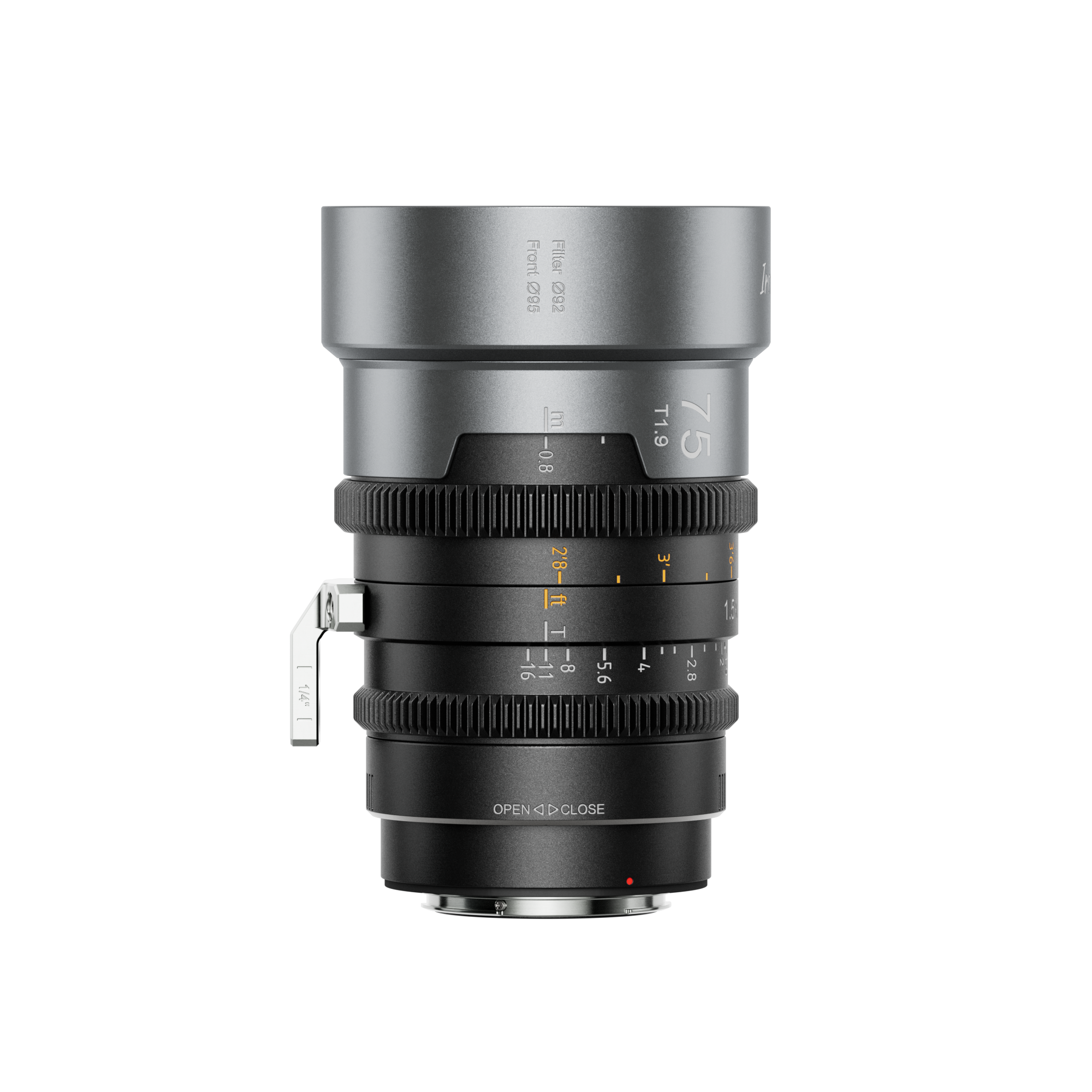 IronStar 75mm T1.9 1.5x Anamorphic FF Cine - Neutral Flare