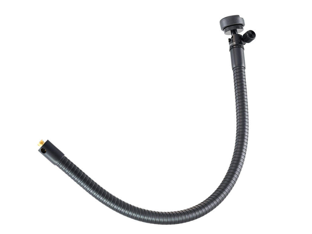 Langer Flexarm mit Kugelkopf und Blitzschuh