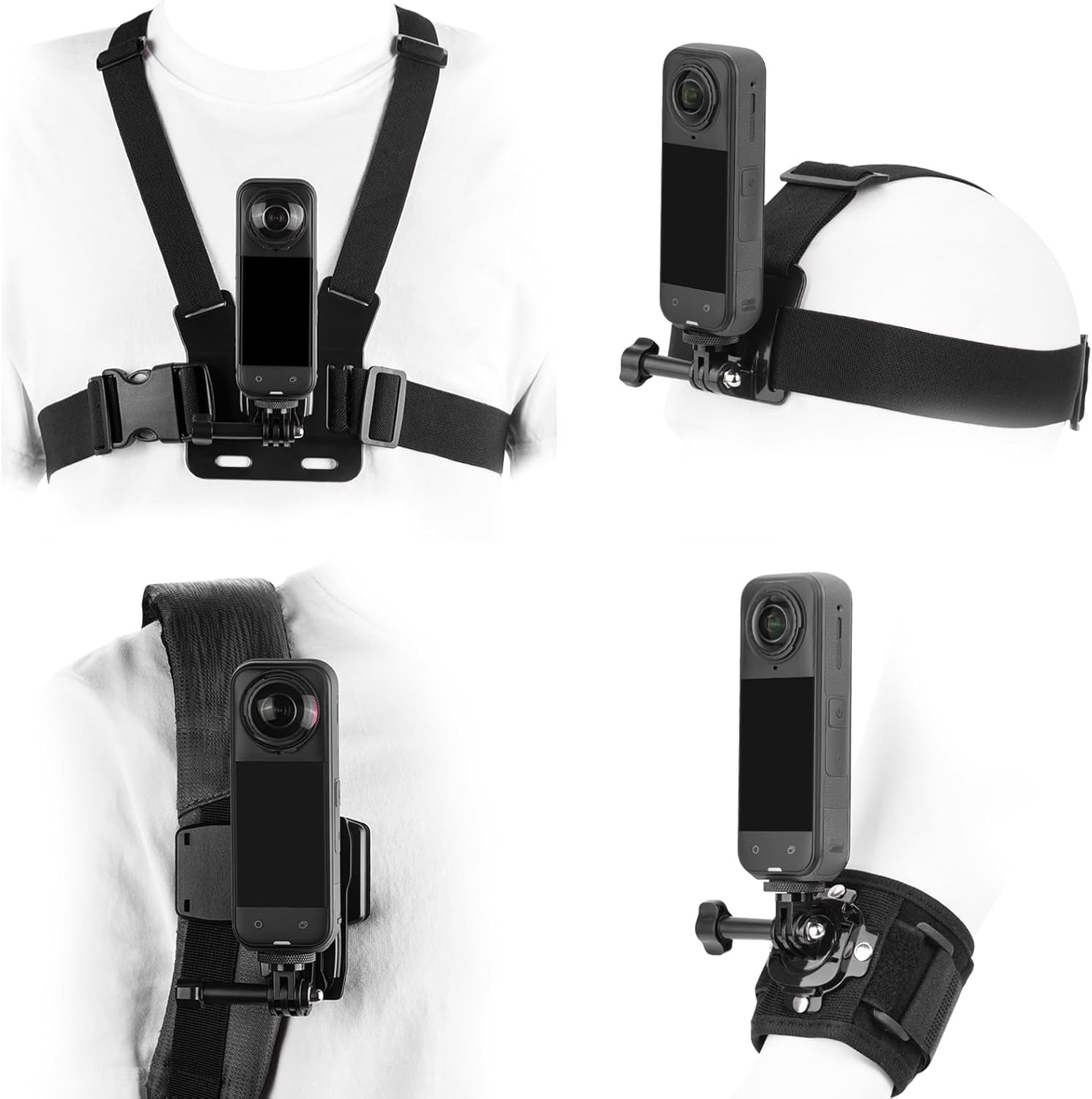 Insta360 X5 POV Chest Mount