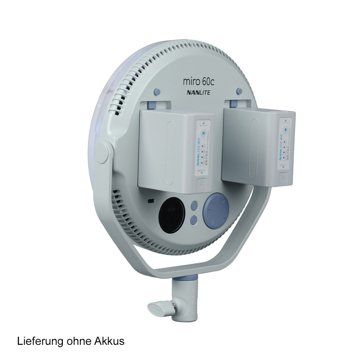 NANLITE miro 60c LED Full-color Round Panel Light - Mint Blue