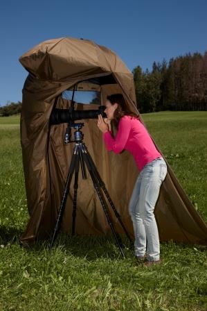 Tarnzelt oliv für Fotoschirm PATRON