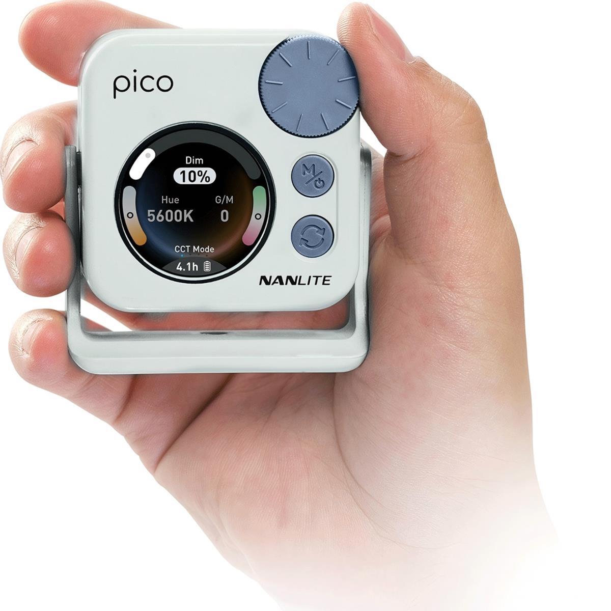 NANLITE pico LED Mini Pocket Light - Mint Blue