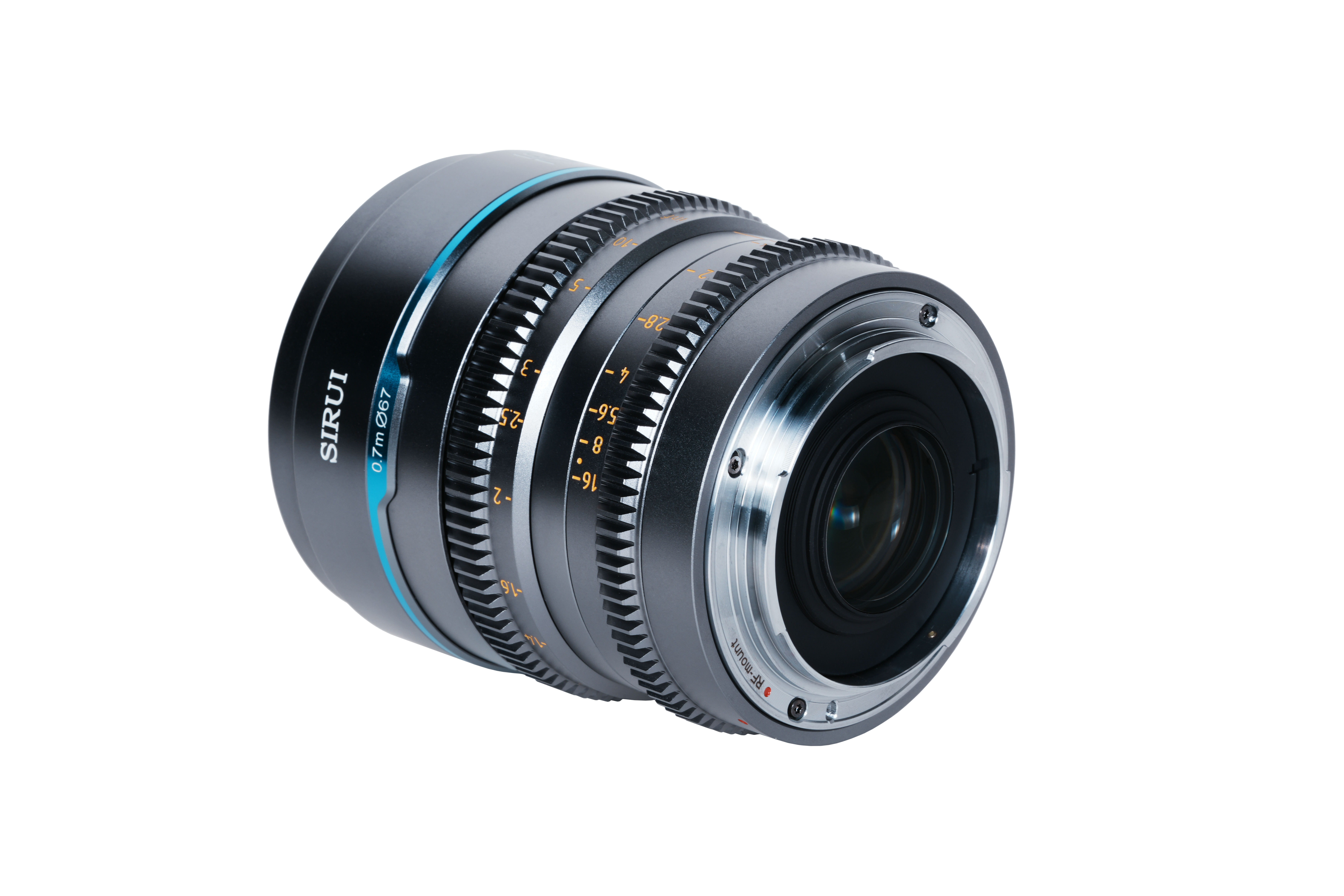 Sirui Nightwalker 16mm T1.2 S35 MF Cine Lens (E Mount) - Grey