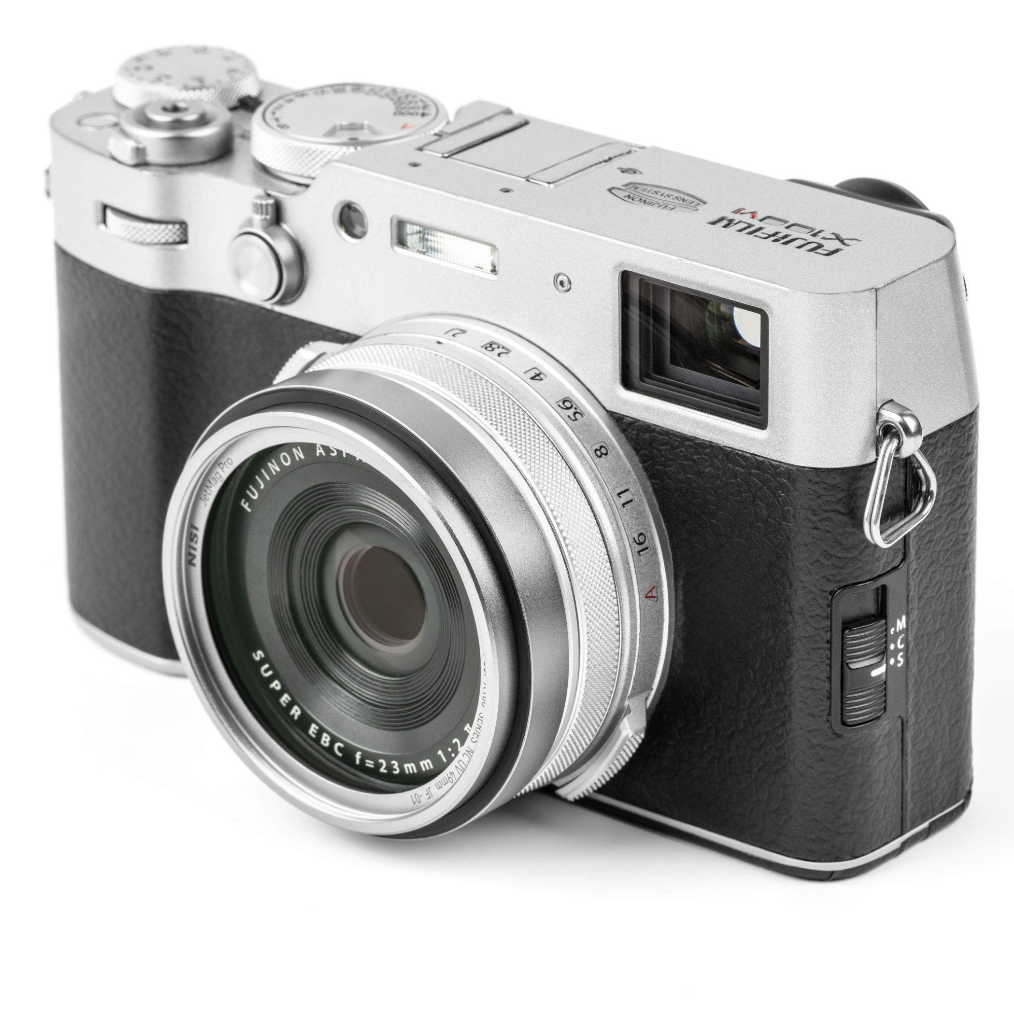 Jetmag Pro for Fujifilm X100 Series Lens Hood Kit - Silver