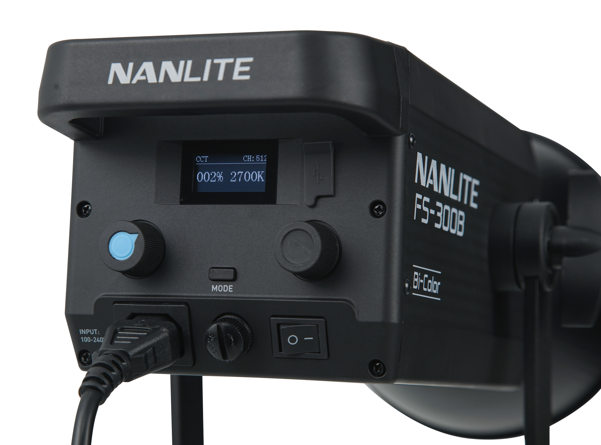 NANLITE FS-300B LED Bi-color Spot Light