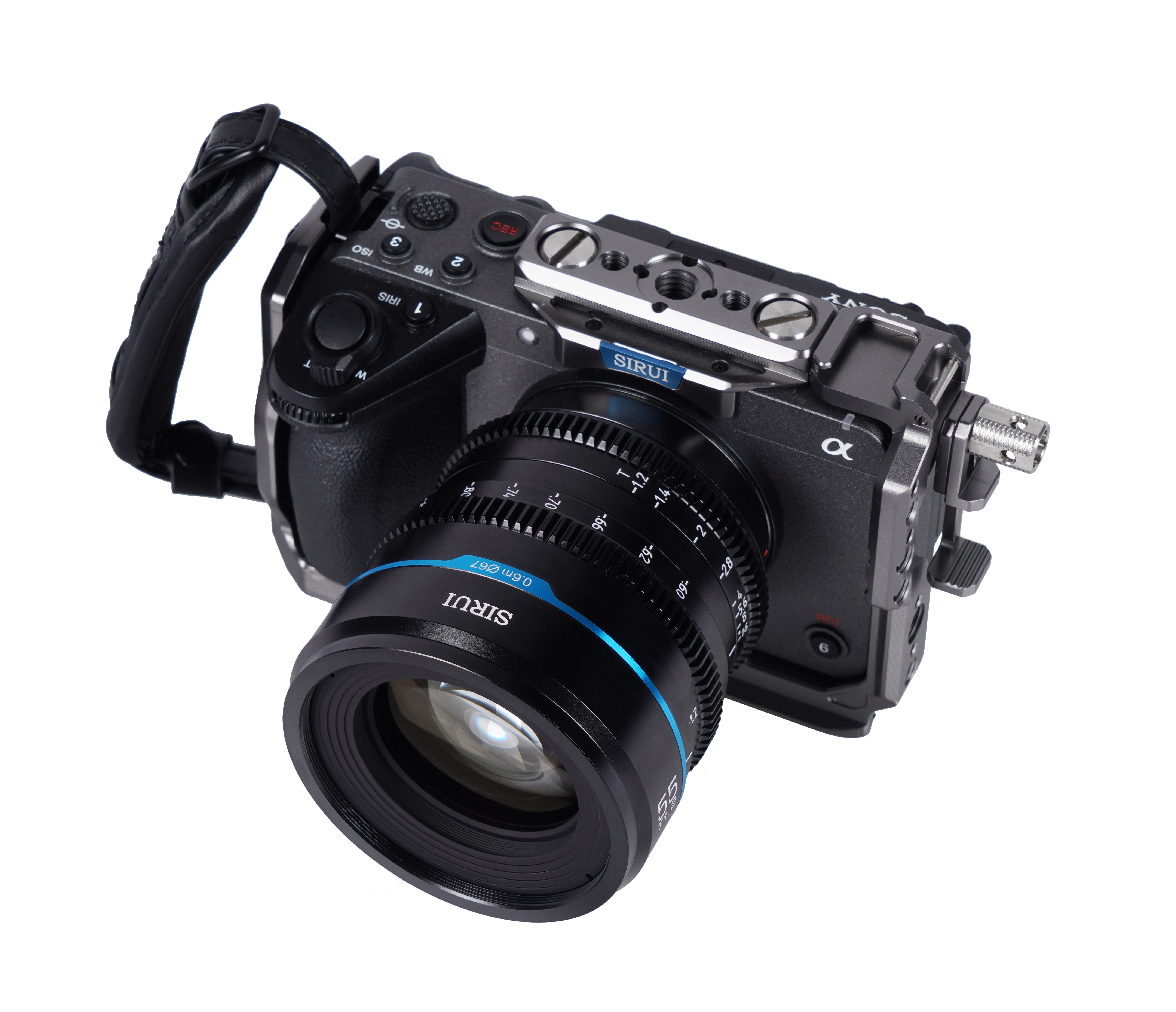 Sirui Nightwalker 55mm T1.2 S35 MF Cine Lens (X Mount) - Black