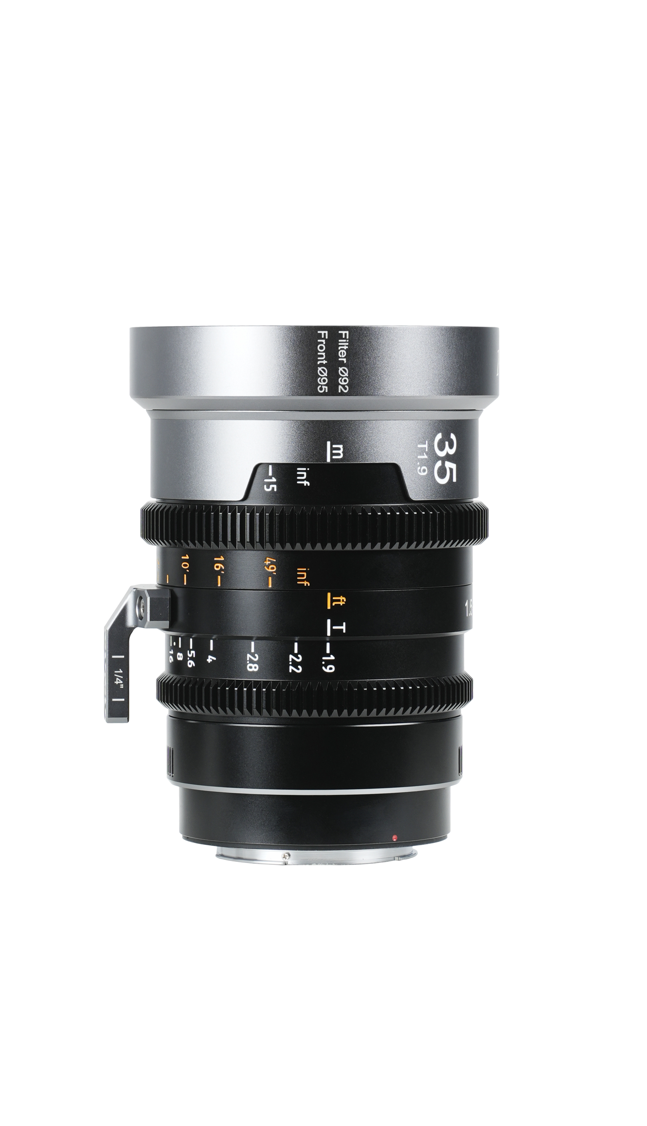 Sirui IronStar 35mm T1.9 1.5x Anamorphic Full Frame Cine Lens (PL / EF- Mount) - Neutral Flare