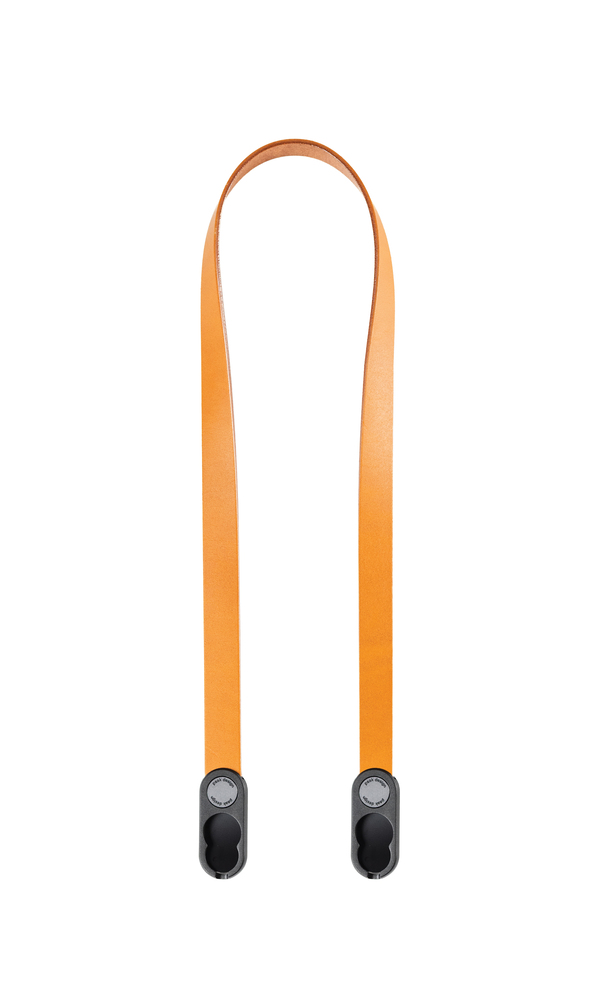 Leather Camera Strap Neck - Amber