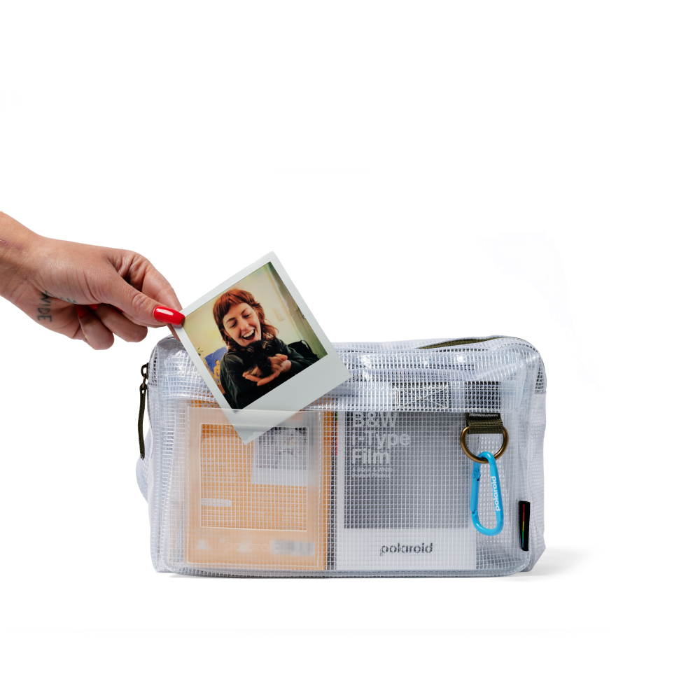 Polaroid Ripstop Crossbody - Clear