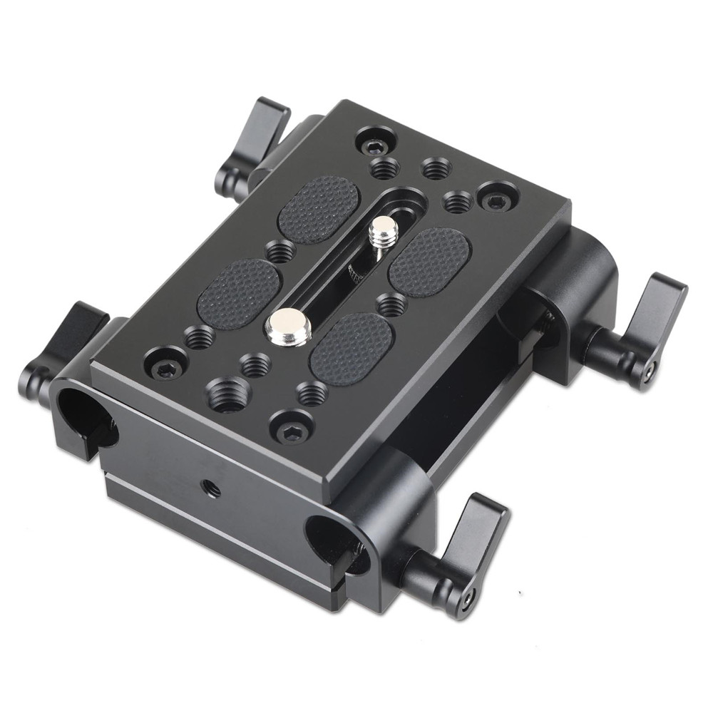 Baseplate with Dual 15mm Rod Clamp 1798