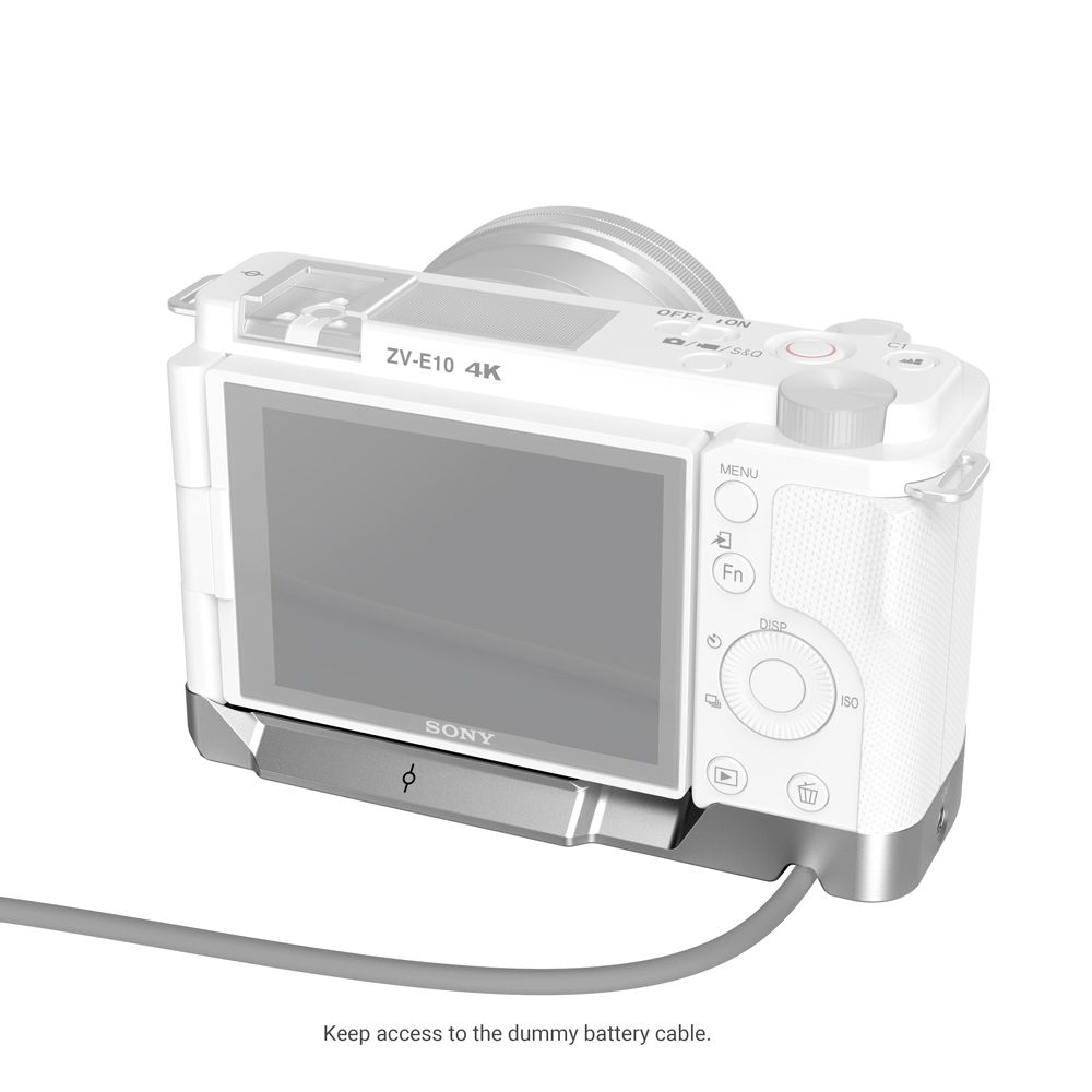 Extension Grip Sony ZV-E10 - Silver 3524