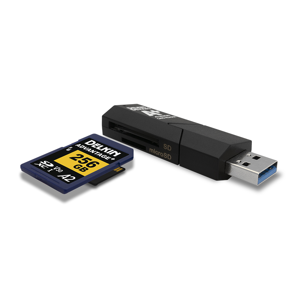 USB 3.1 SD & microSD A2
