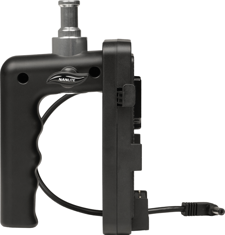 NANLITE V-mount Battery Grip w. DC Connector