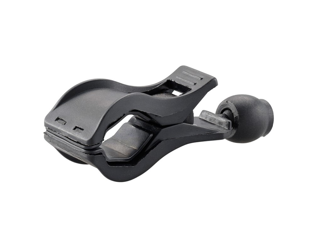 Halterklemme für kleine Taschenlampen und MS-Aufnahmeplatten