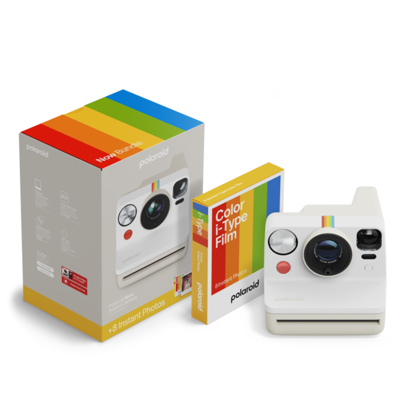 Now Gen 3.0 - Pebble White + Color Film Bundle (8Photos)