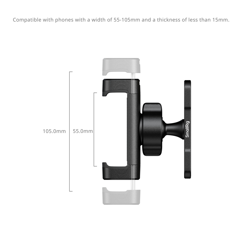 Magnetic Phone Clamp for Gym Recording 5582