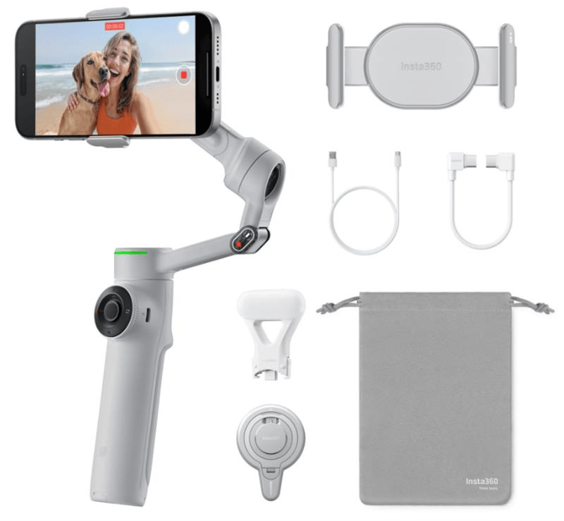 Insta360 Flow 2 Pro Creator Bundle - Stone Gray