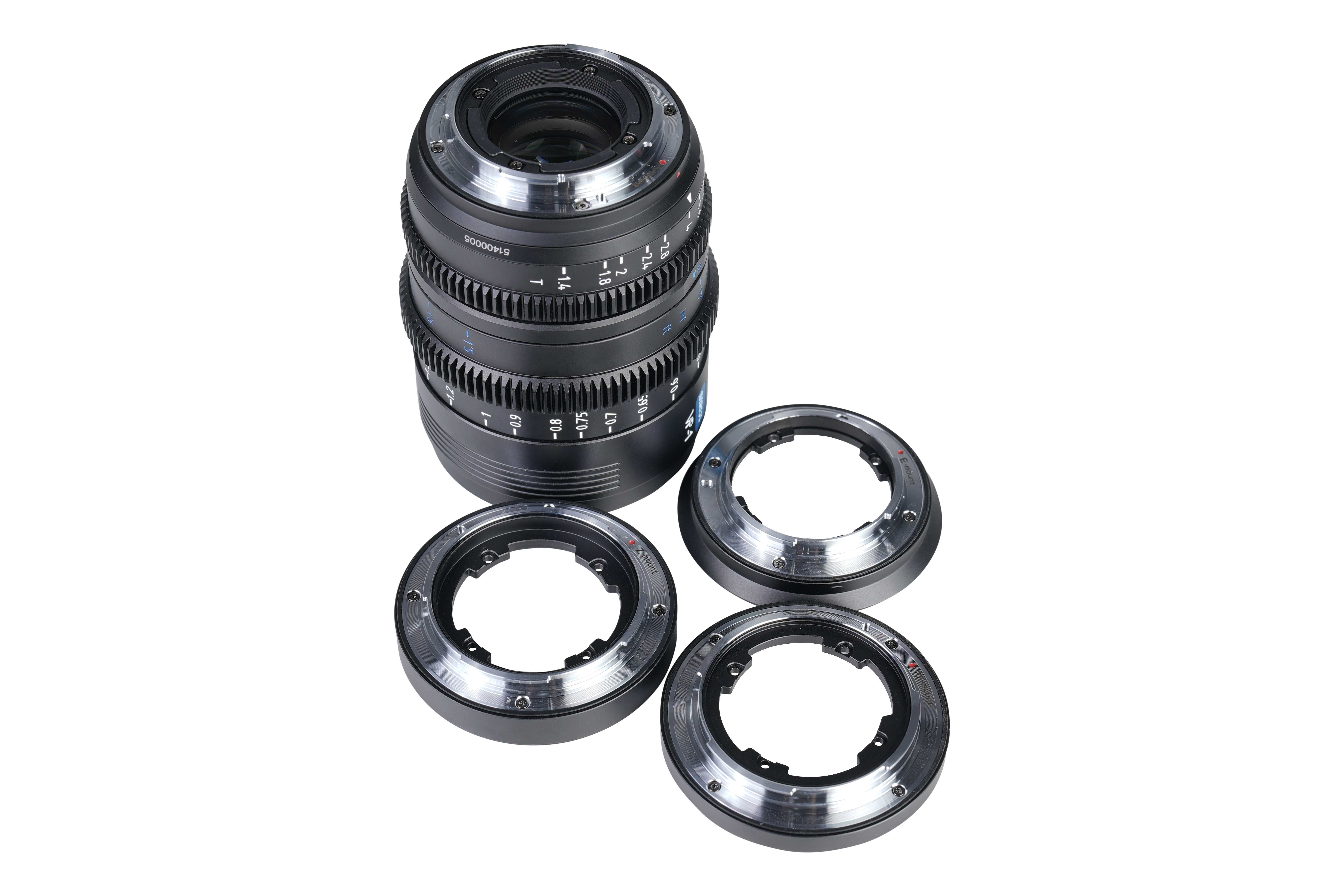 VISION PRIME 24/35/50mm FF Cine Lens Bundle (E-Mount)-Black