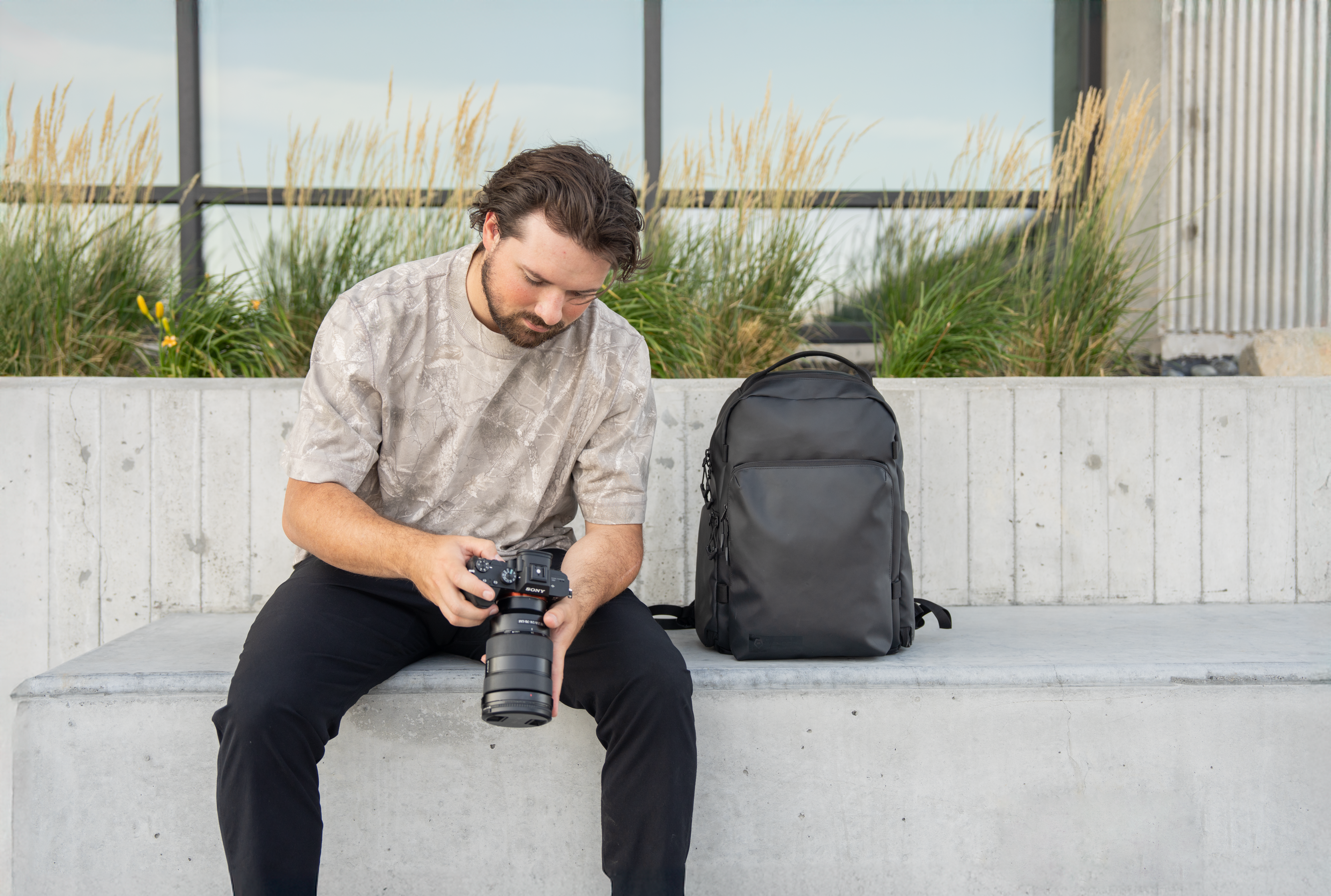 PRVKE 21 Pocket Bag Only Black