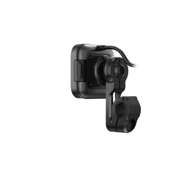 Motorcycle Charging Mirror Mount - Black