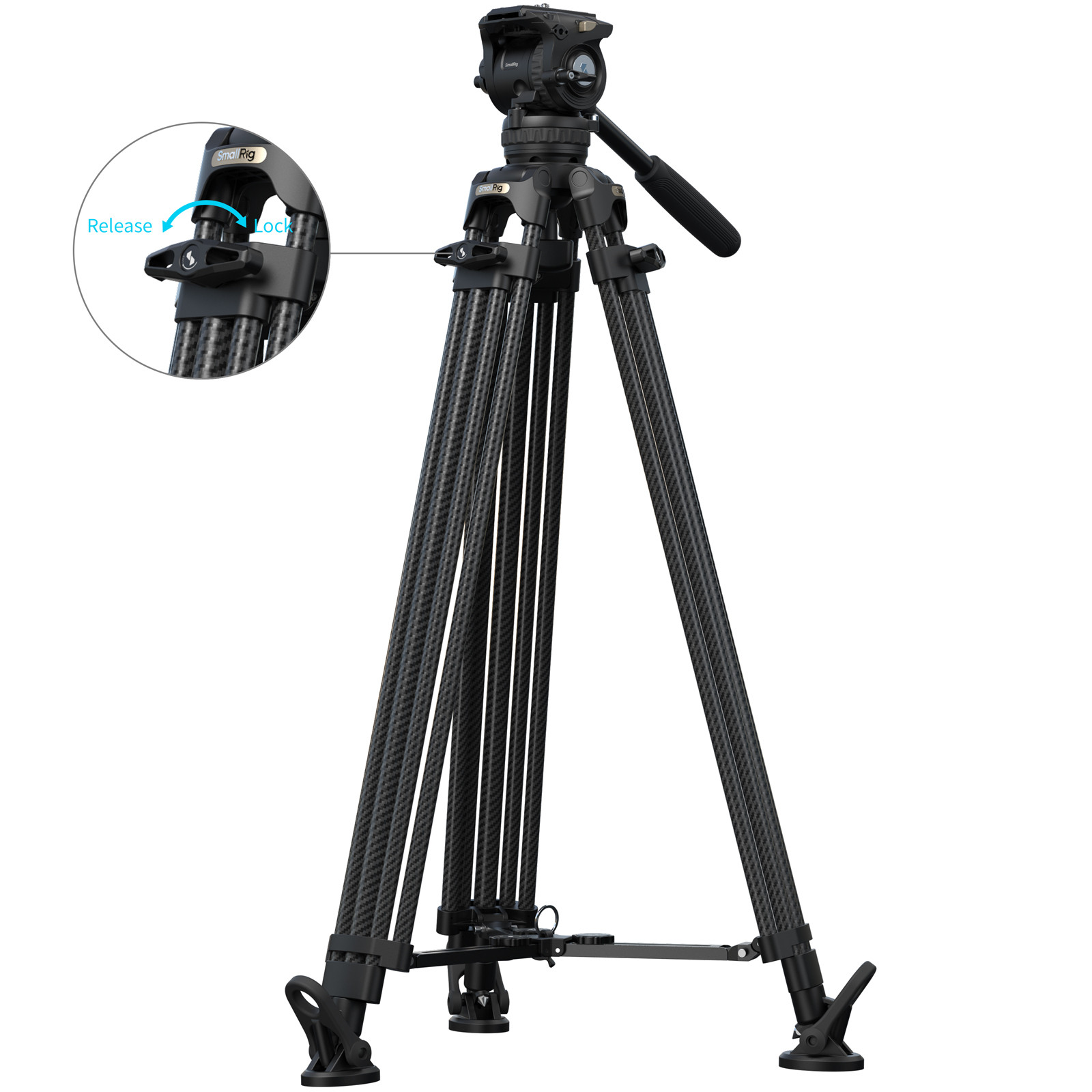 FSD16 FreeSpeed Heavy-Duty Carbon Fiber Tripod 5580