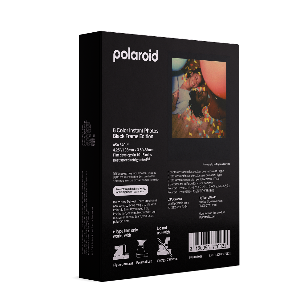 Color Film i-Type - Black Frame Edition (8Photos)