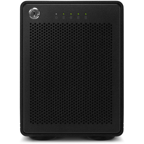 64TB Enterprise ThunderBay 4 RAID Ready 4-Bay External Storage Enclosure