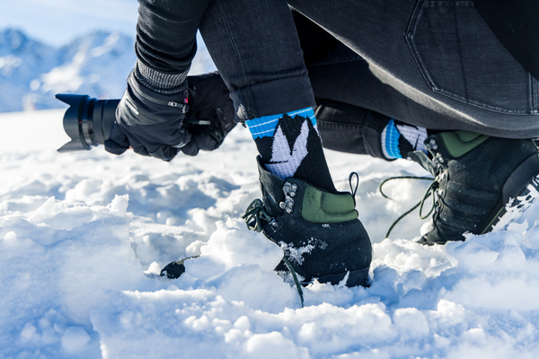 Merino Wool Sock- Blue - EU 36-40