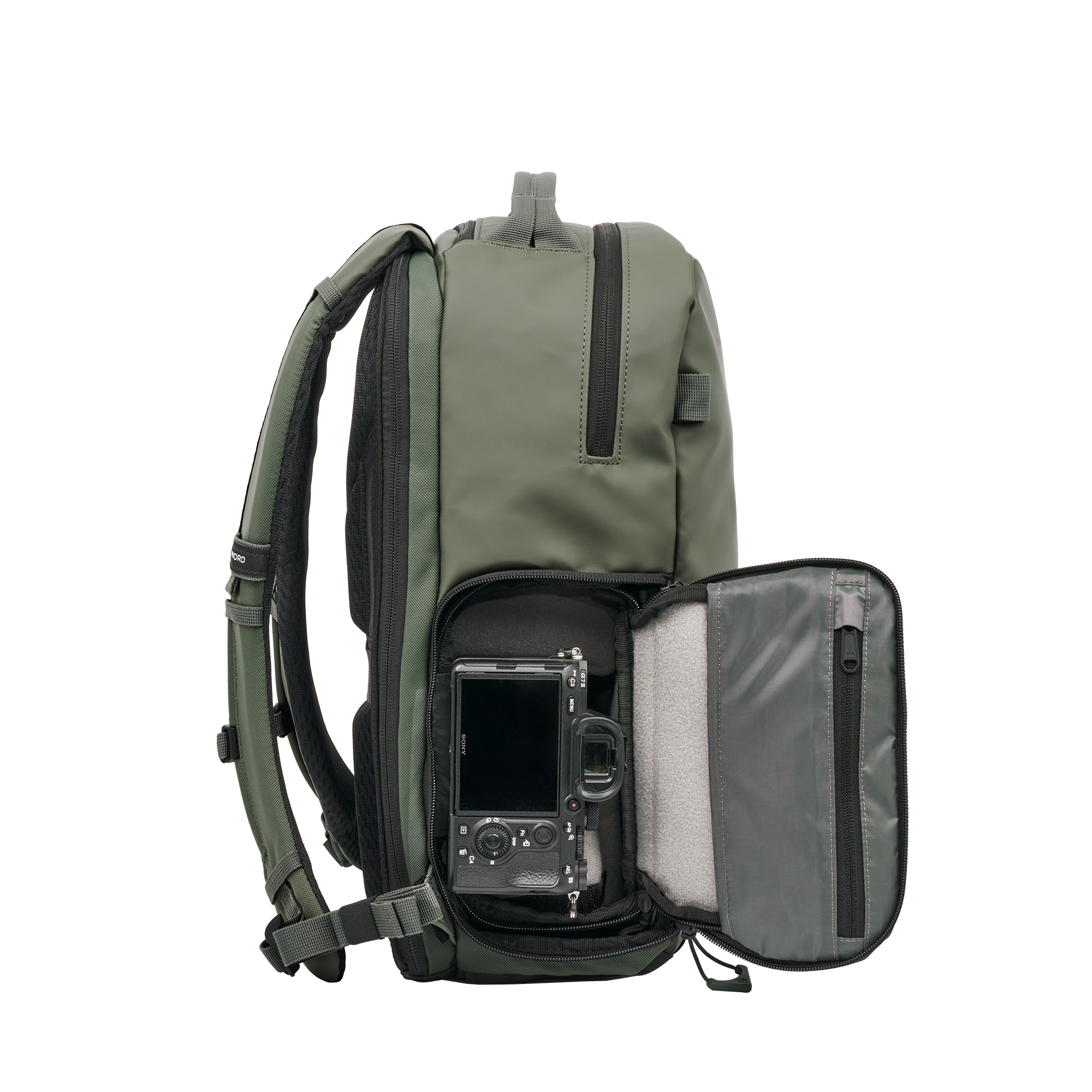 PRVKE 31 Zip Photo Bundle Wasatch Green