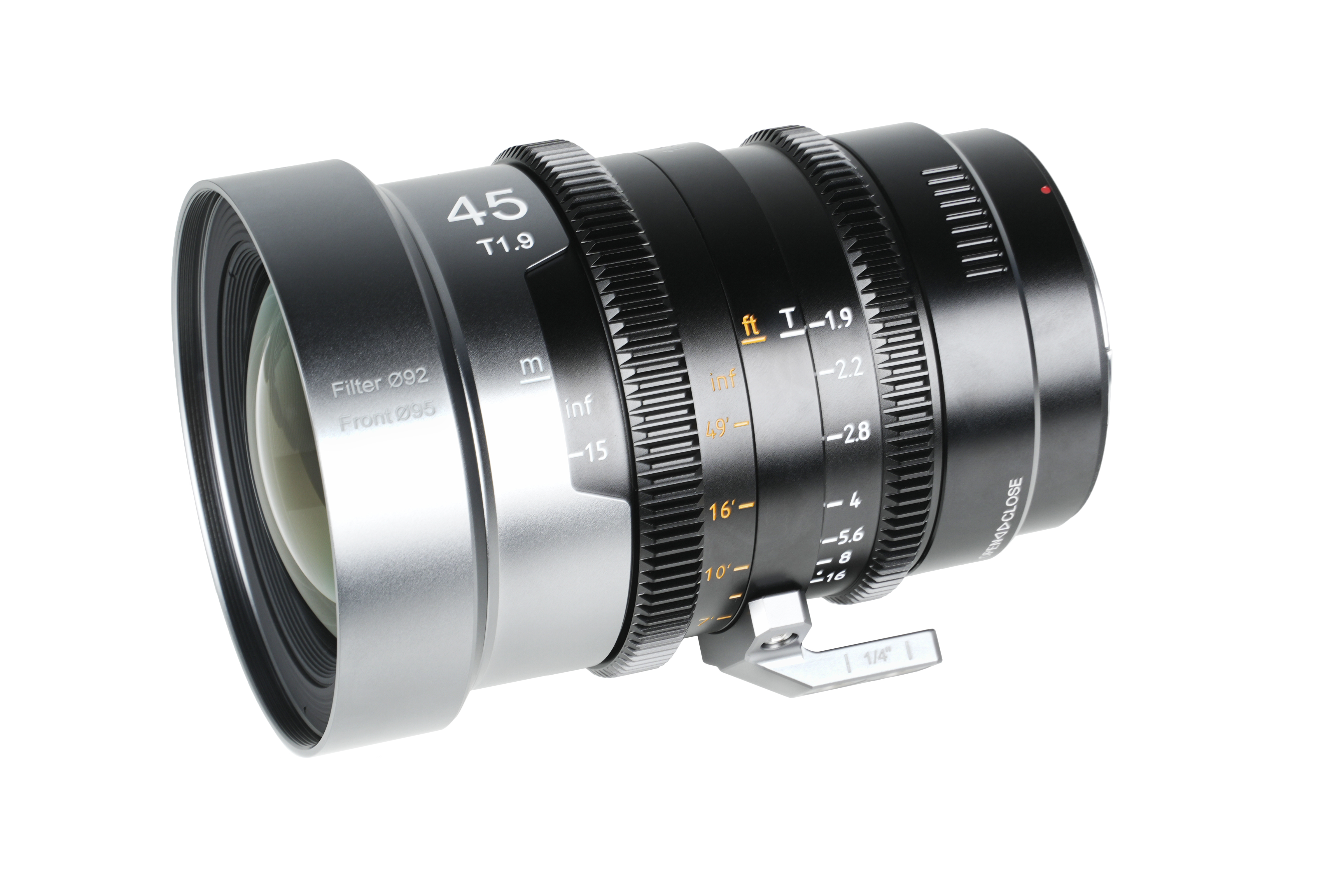 Sirui IronStar 45mm T1.9 1.5x Anamorphic Full Frame Cine Lens (PL / EF- Mount)- Neutral Flare