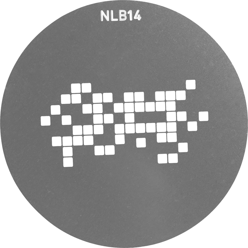 NANLITE GOBO Size B Set 1 (1 Set x 10pcs)