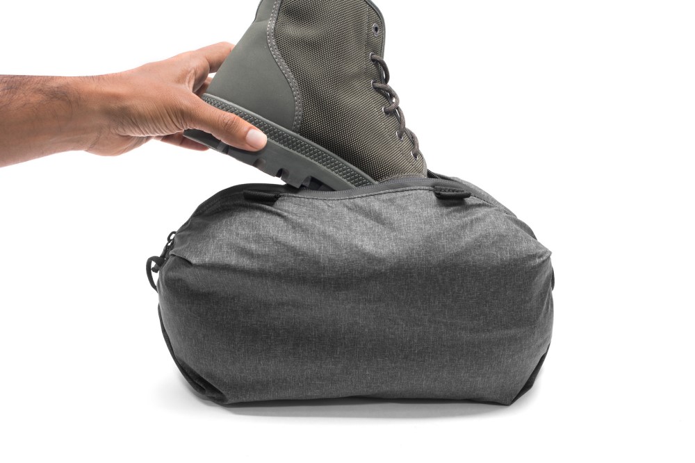 Shoe Pouch - Charcoal PFAS Free