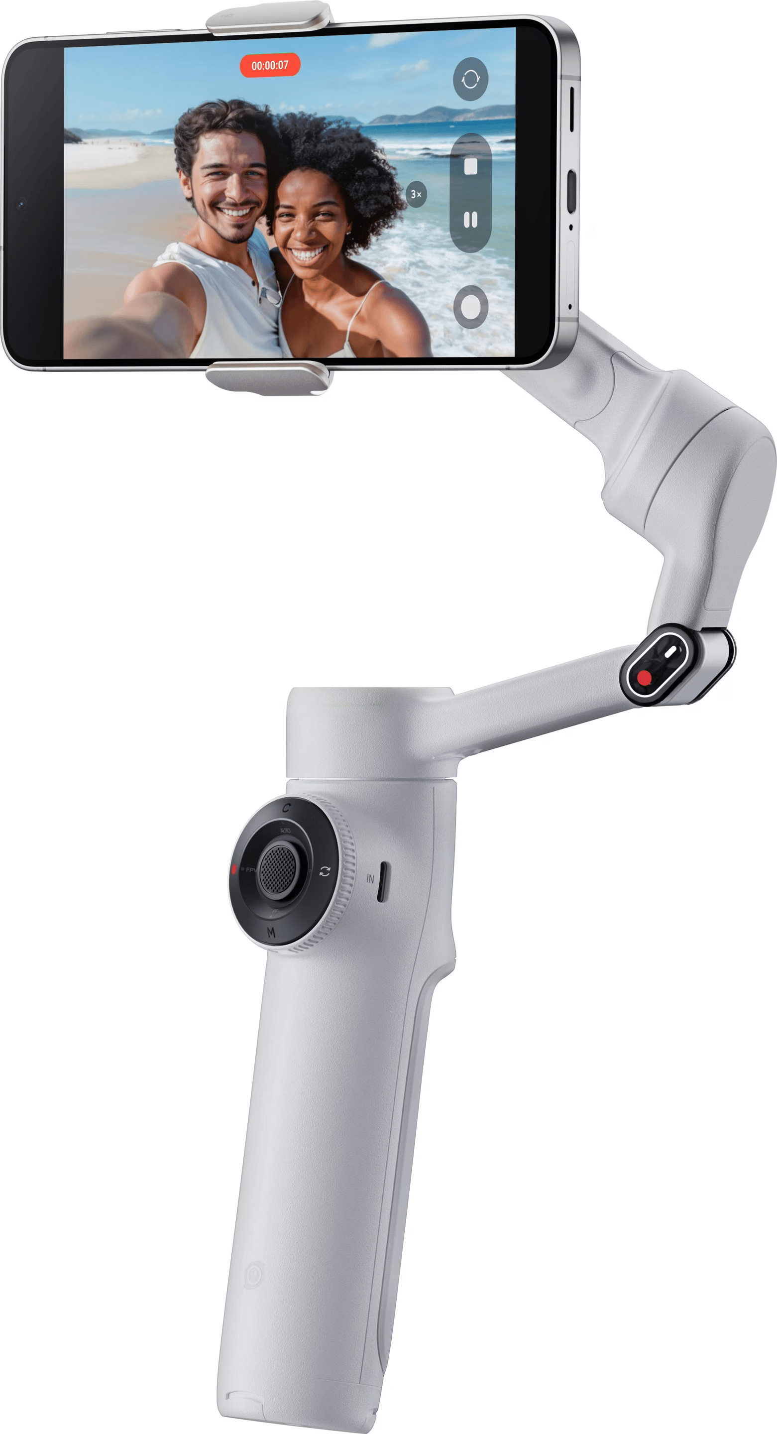 Insta360 Flow 2 AI Tracker Bundle - Stone Gray