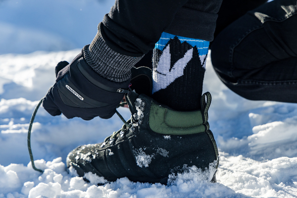 Merino Wool Sock- Blue - EU 36-40