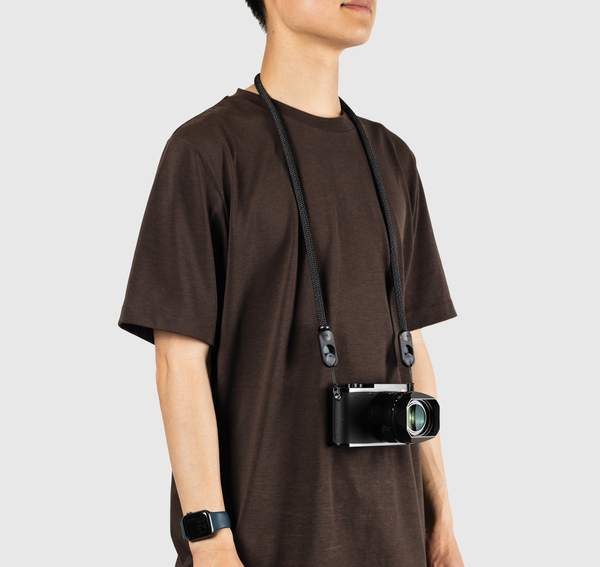Rope Camera Strap Short - Black