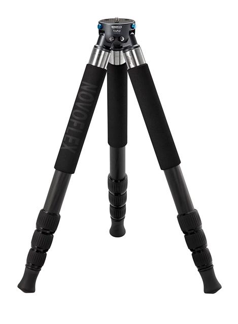3-Bein Stativ mit 4-segmentigen Carbonbeinen und 3 austauschbaren Minibeine