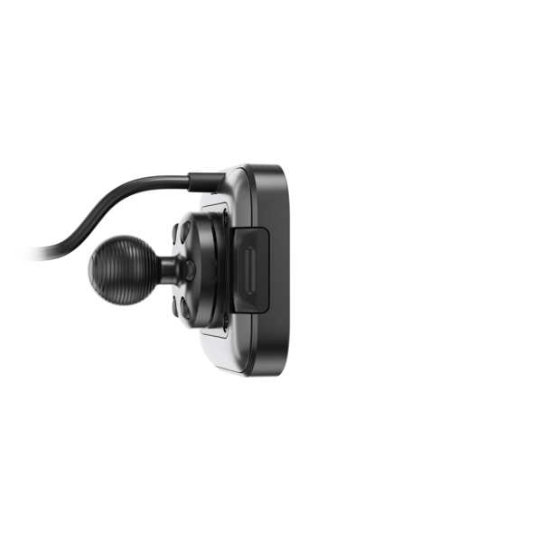 20mm Motorcycle Locking & Charging Ball Adapter - Black